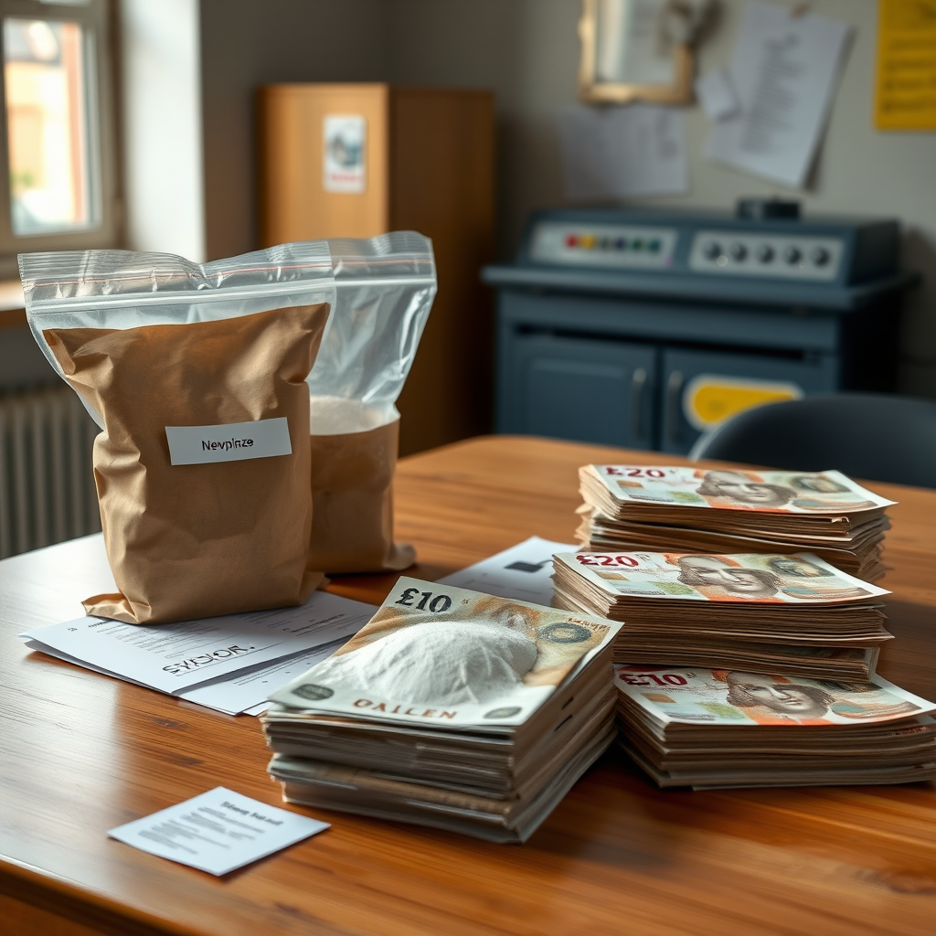 Man charged with drug offences after police find cocaine and cash